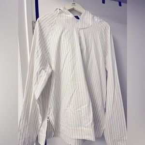 H&M Pinstriped Hoodie